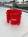 Stackable Dipsy Diver Storage Case, 4-7/8" Magnum Tackle Organizer, Red(Port)