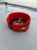 Stackable Dipsy Diver Storage Case, 4-7/8" Magnum Tackle Organizer, Red(Port)